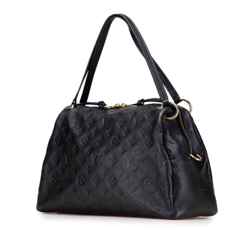 Louis Vuitton Monogram Empreinte Ponthieu PM Black Leather Good condition - Back View