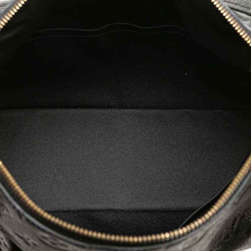 Louis Vuitton Monogram Empreinte Ponthieu PM Black Leather Good condition - Model View