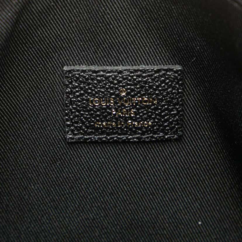 Louis Vuitton Monogram Empreinte Ponthieu PM Black Leather Good condition - Box View