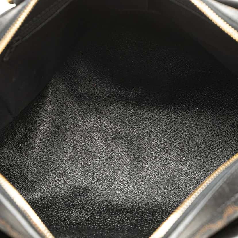 Celine Macadam Coated Canvas Handbag Brown Canvas Good condition - Model View