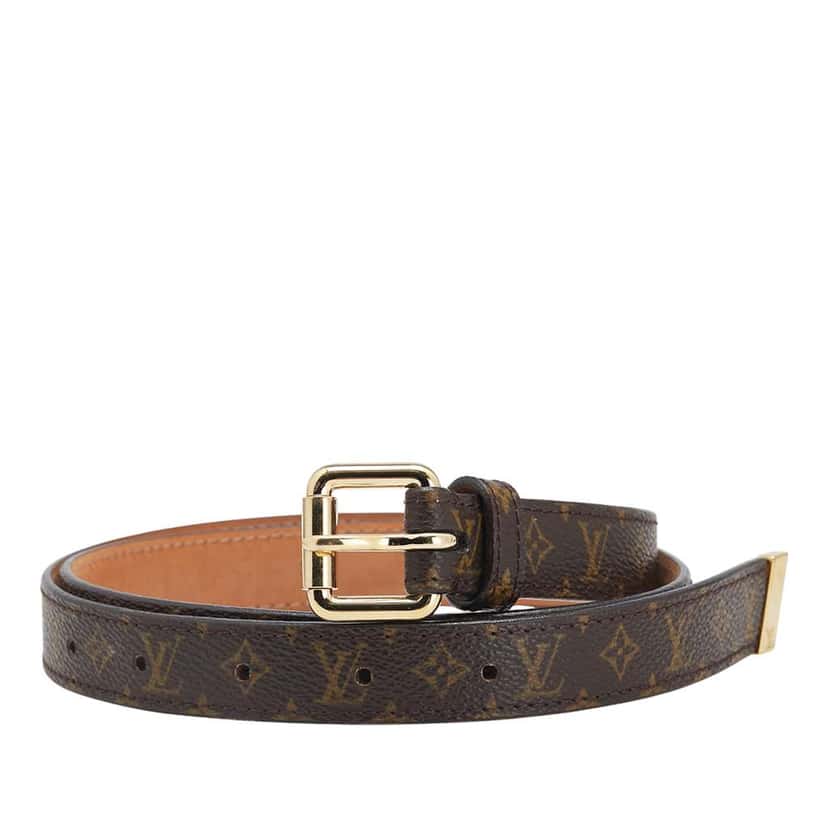 Louis Vuitton Monogram Ellipse Belt Brown Good condition - Front View