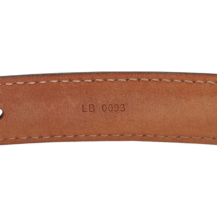Louis Vuitton Monogram Ellipse Belt Brown Good condition - Box View