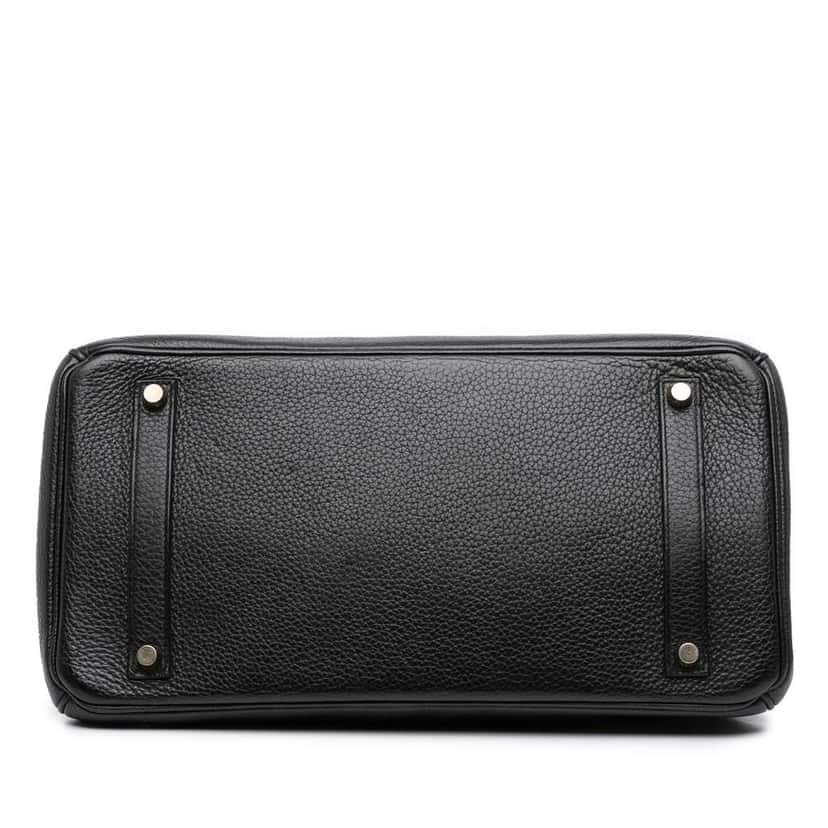 Hermès Togo Birkin Retourne 35 Black Leather Good condition - Inside View