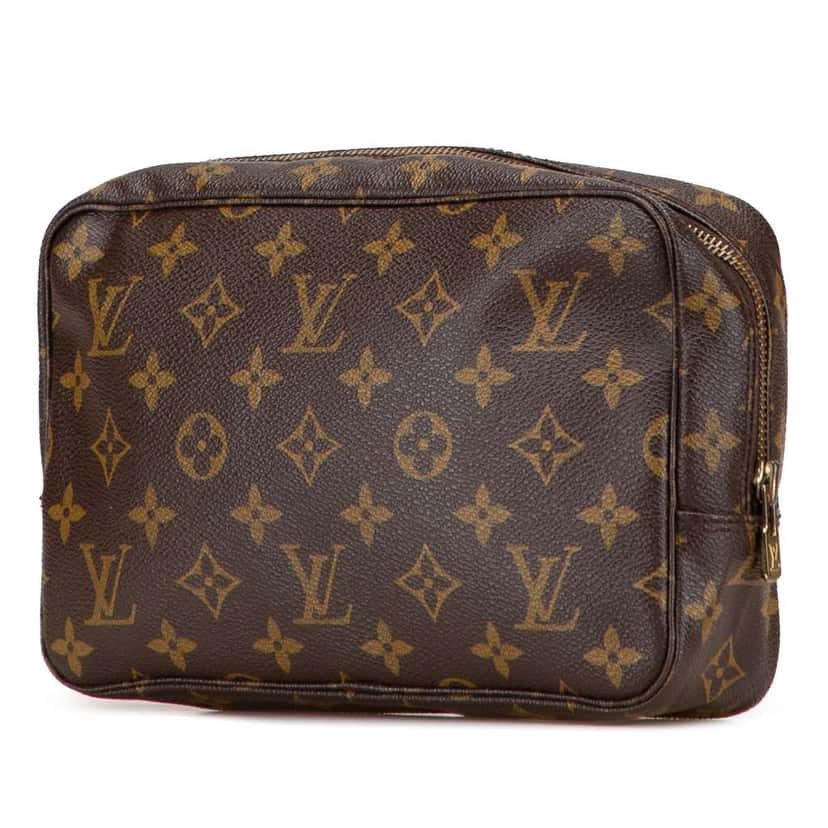Louis Vuitton Monogram Trousse Toilette 23 Brown Good condition - Back View