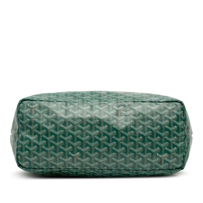 Goyard Goyardine Saint Louis PM Green Canvas Good condition - Inside View