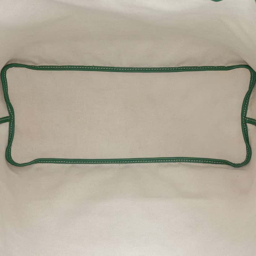 Goyard Goyardine Saint Louis PM Green Canvas Good condition - Model View