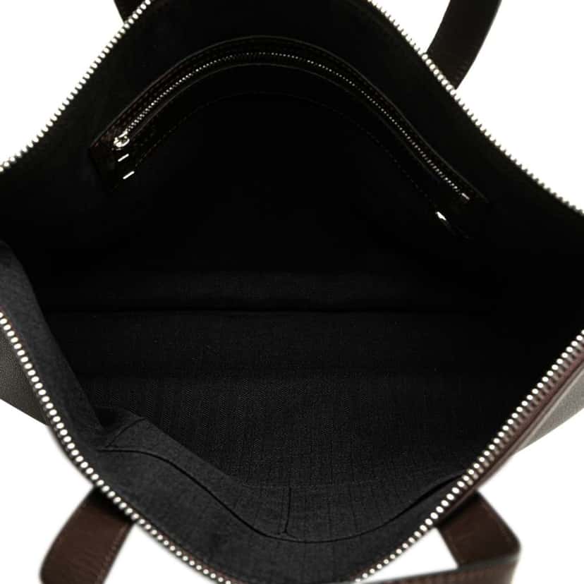 Loewe Leather Anagram Toledo Briefcase Brown Leather Good condition - Model View