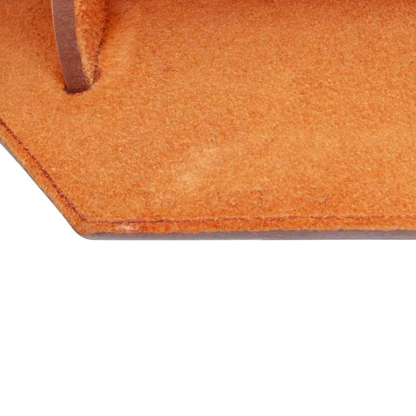 Hermès Toile Herbag Zip 31 Orange Canvas Good condition - Box View