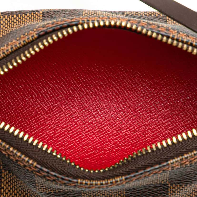 Louis Vuitton Damier Ebene Papillon Pochette Brown Canvas Good condition - Model View