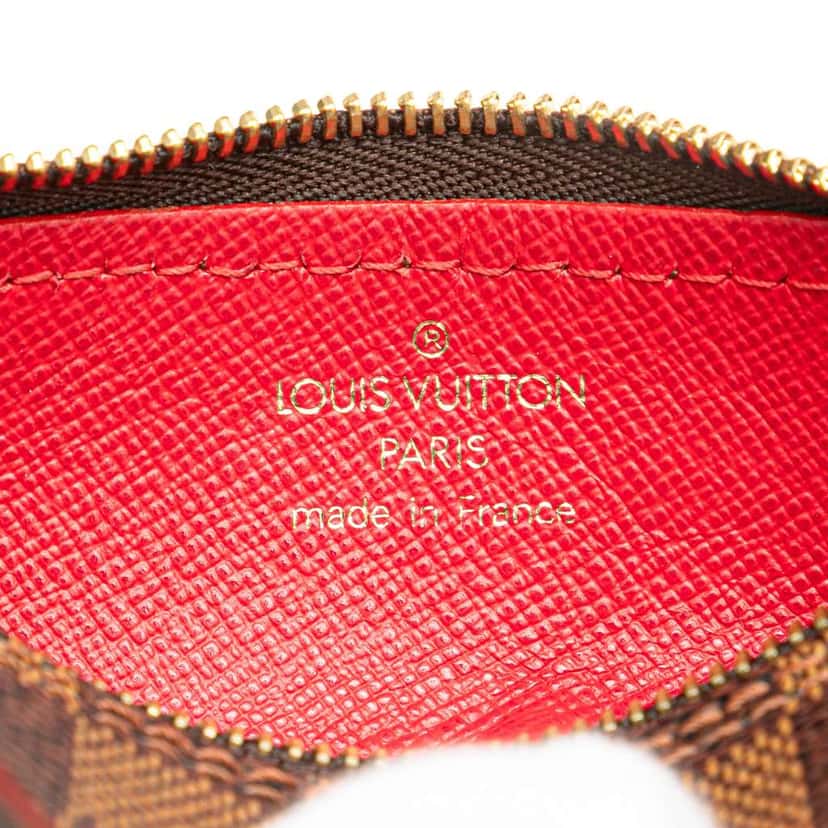 Louis Vuitton Damier Ebene Papillon Pochette Brown Canvas Good condition - Box View