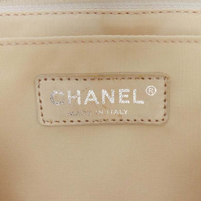 Chanel Jumbo Classic Jersey Single Flap Black Cotton Good condition - Box View
