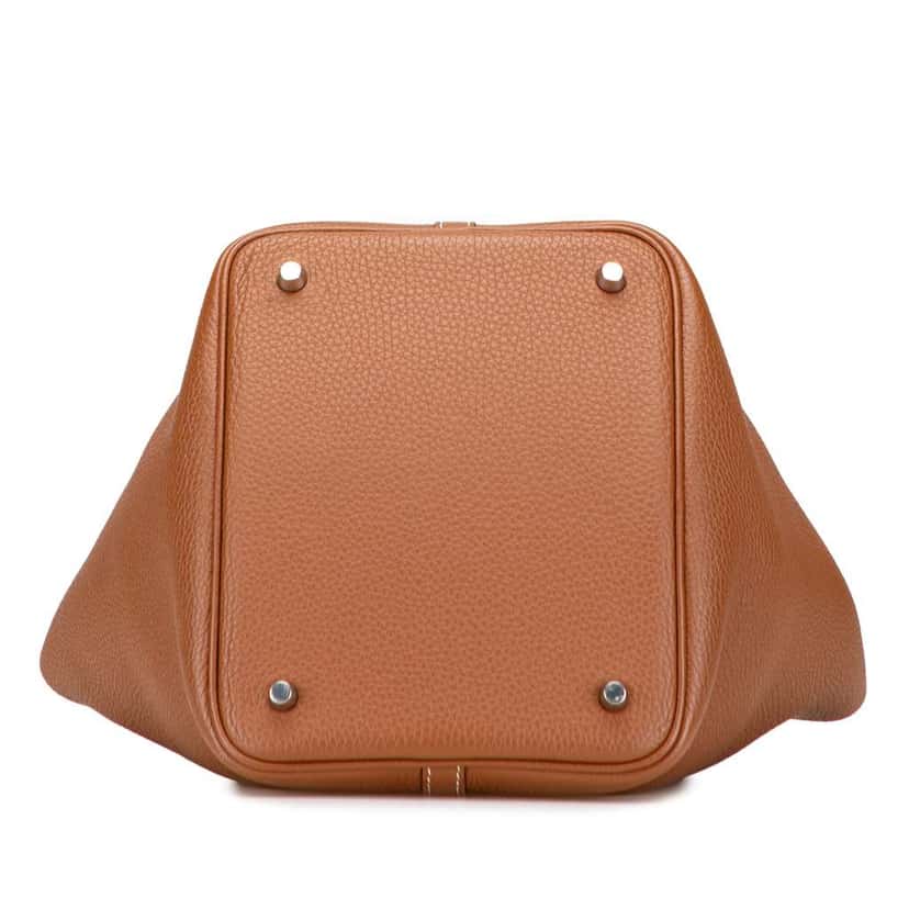 Hermès Clemence Picotin Lock 18 Brown Leather Good condition - Inside View