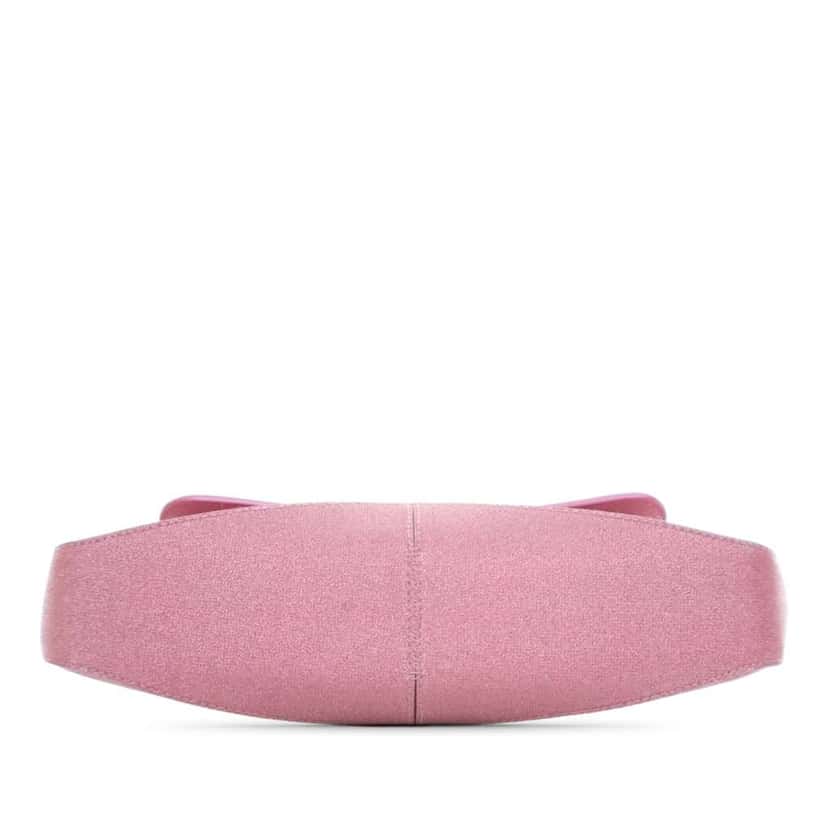 Balenciaga Small Glitter Fabric XX Flap Pink Polyester Good condition - Inside View