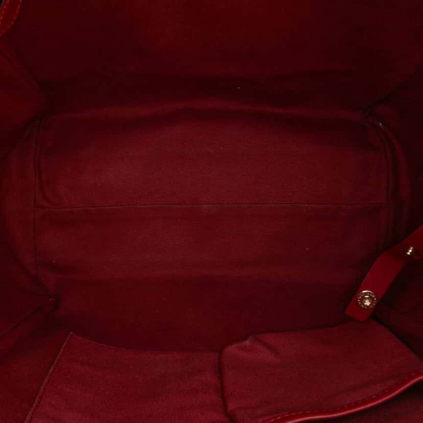 Burberry Haymarket Check Coated Canvas Canterbury Tote Brown Canvas Good condition - Model View