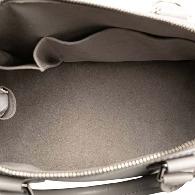 Louis Vuitton Epi Alma PM Grey Leather Good condition - Model View