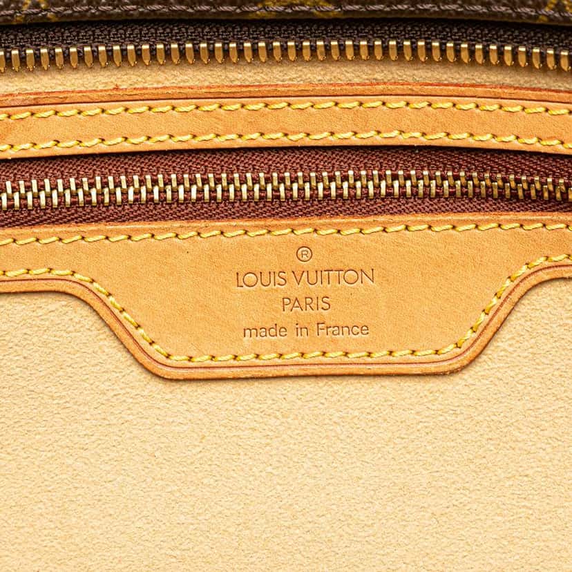 Louis Vuitton Monogram Cite GM Brown Canvas Good condition - Box View