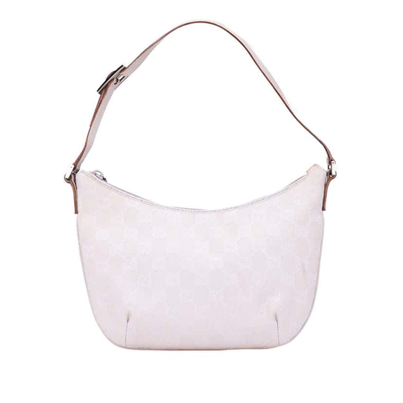 Gucci GG Canvas Shoulder Bag Purple Canvas Good condition - Front View