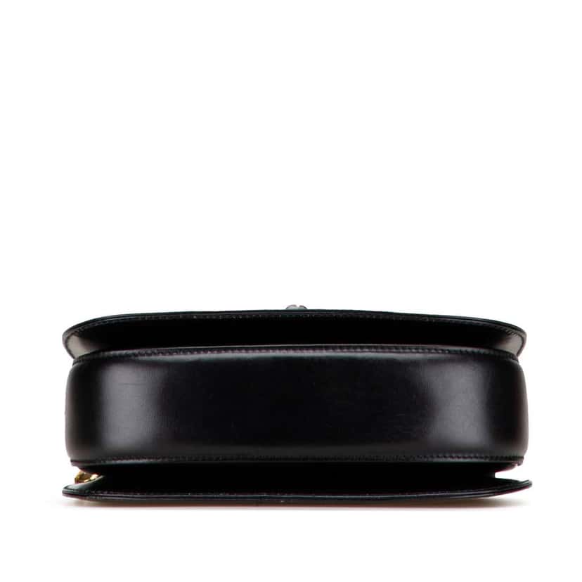 Gucci Calfskin Bamboo Night Black Leather Good condition - Inside View