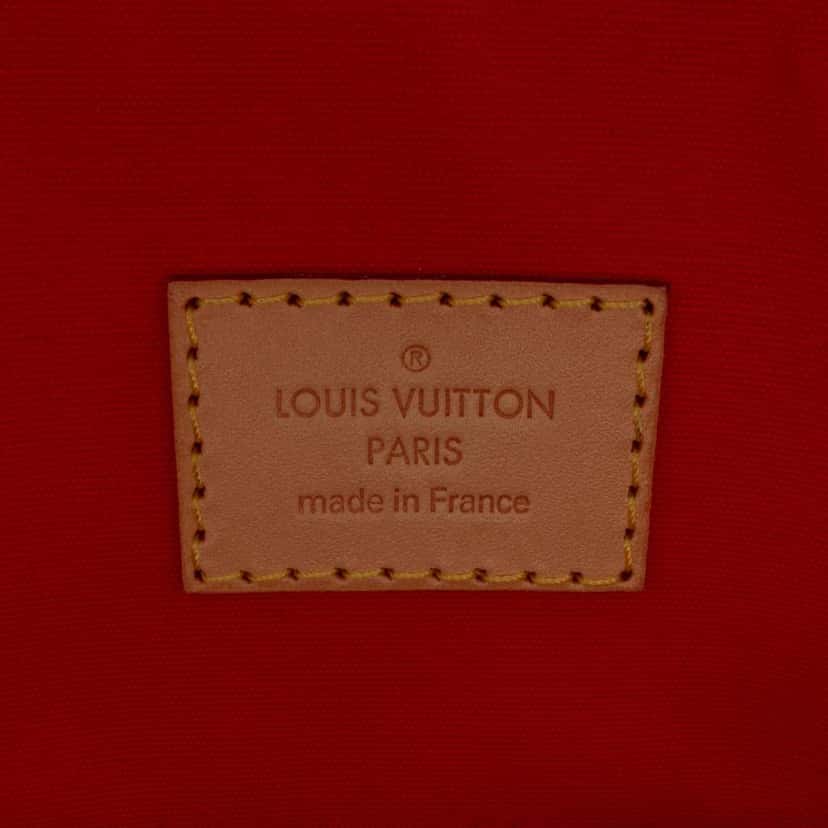 Louis Vuitton Monogram Vernis Lockit PM Red Leather Good condition - Box View