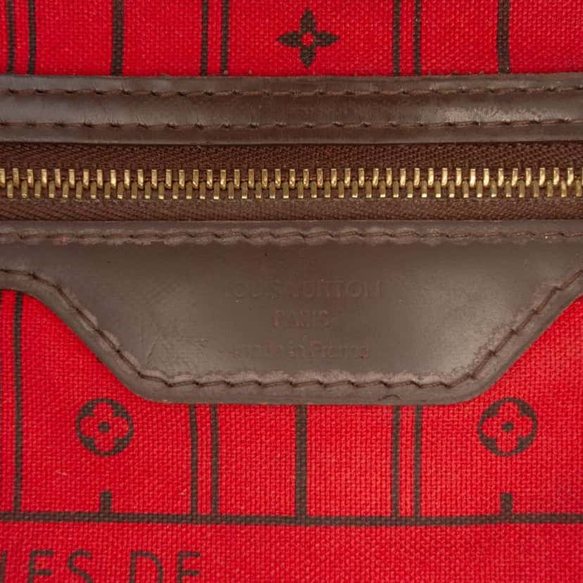 Louis Vuitton Damier Ebene Neverfull GM Brown Good condition - Box View