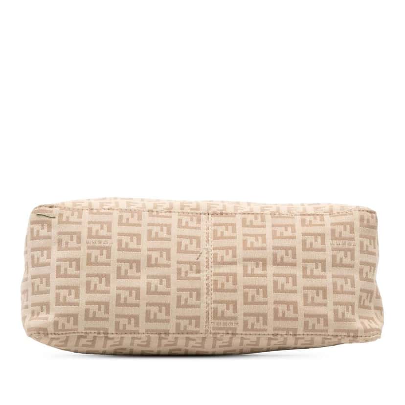 Fendi Zucchino Canvas Pochette Brown Canvas Good condition - Inside View