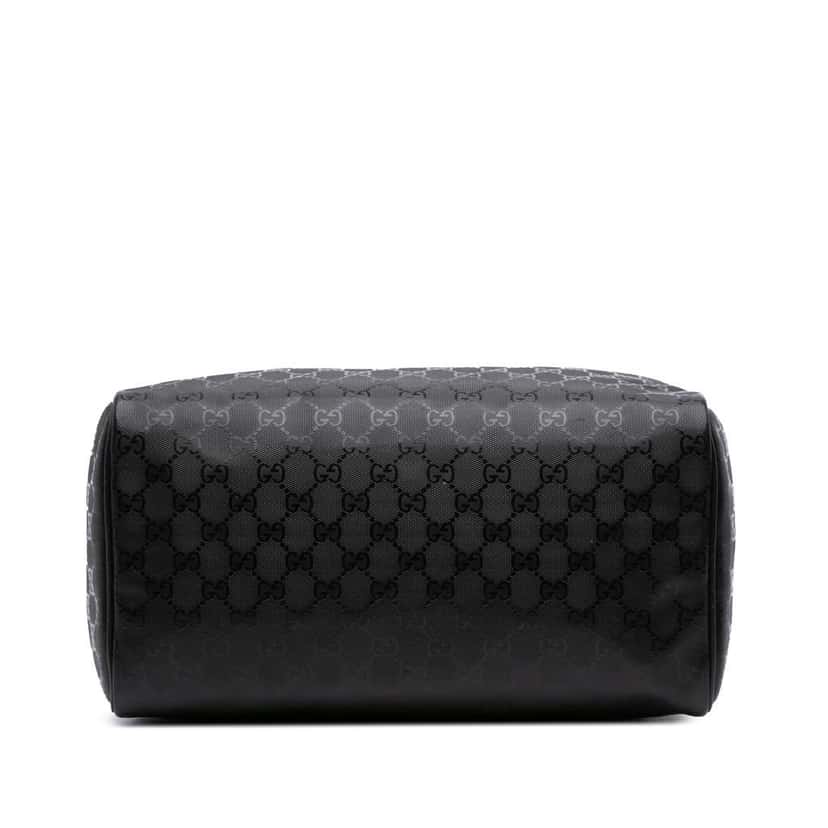 Gucci GG Imprime Boston Bag Black Canvas Good condition - Inside View