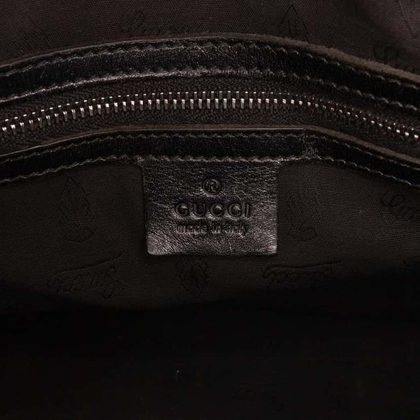 Gucci GG Imprime Boston Bag Black Canvas Good condition - Box View