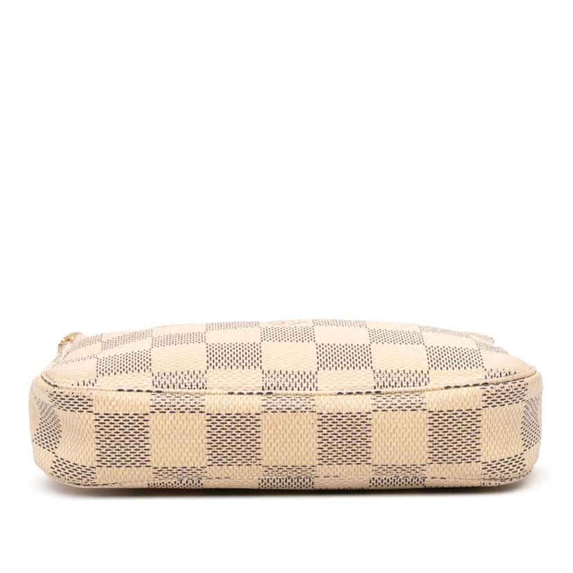 Louis Vuitton Damier Azur Mini Pochette Accessoires White Very good condition - Inside View