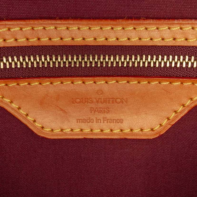 Louis Vuitton Monogram Vernis Brea MM Red Leather Good condition - Box View