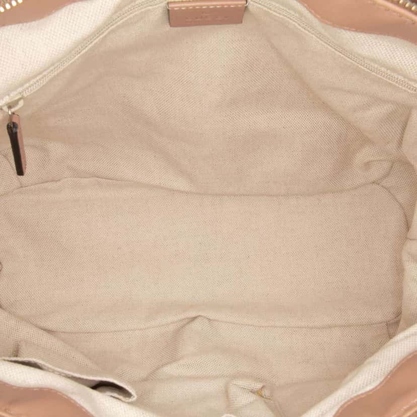 Gucci Diamante Canvas Sukey Satchel Brown Canvas Good condition - Model View