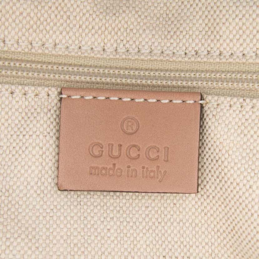 Gucci Diamante Canvas Sukey Satchel Brown Canvas Good condition - Box View