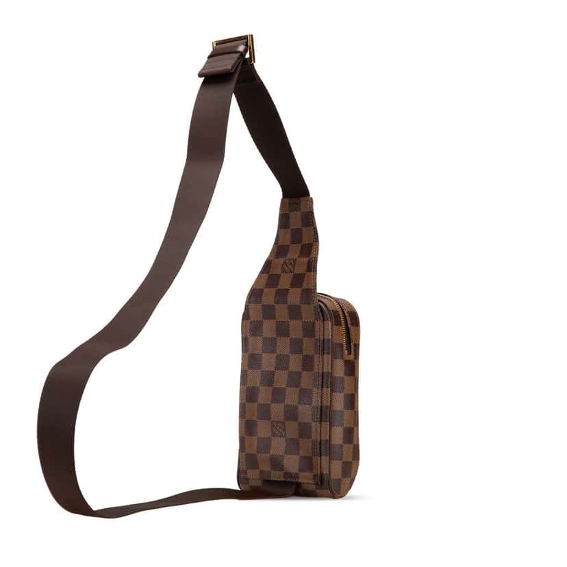 Louis Vuitton Damier Ebene Geronimos Brown Good condition - Back View