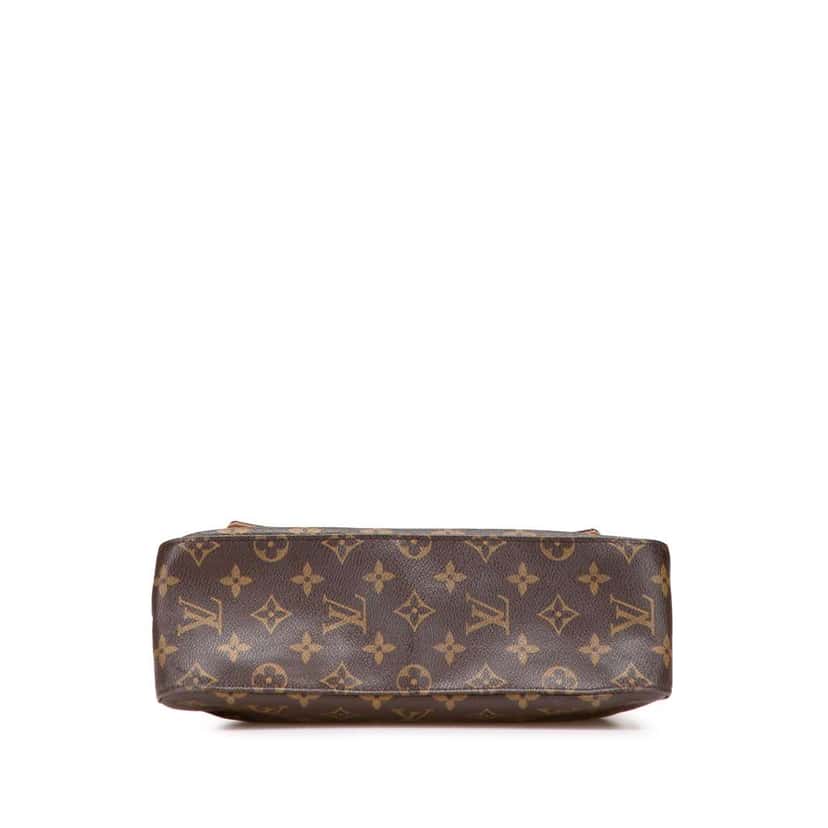 Louis Vuitton Monogram Mini Looping Brown Canvas Good condition - Inside View