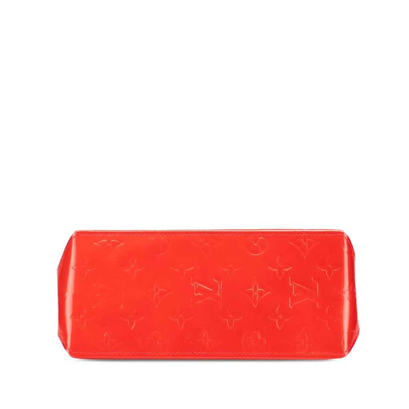 Louis Vuitton Monogram Vernis Reade PM Red Leather Very good condition - Inside View