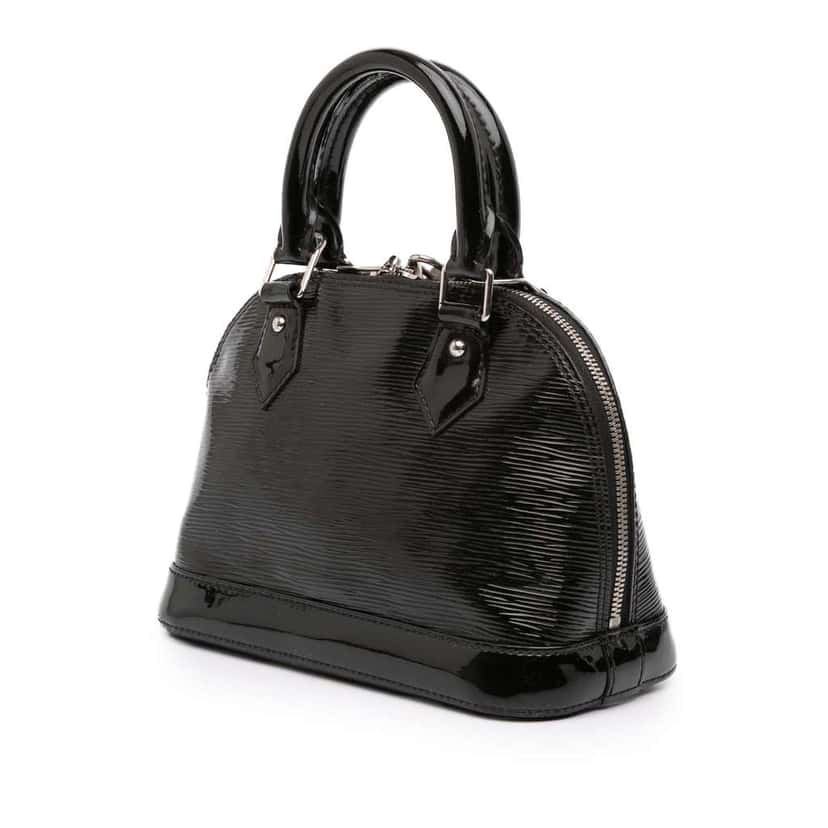 Louis Vuitton Electric Epi Alma BB Black Leather Good condition - Back View