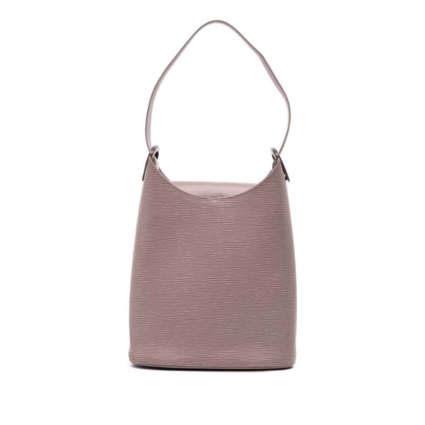 Louis Vuitton Epi Sac Verseau Purple Leather Good condition - Front View