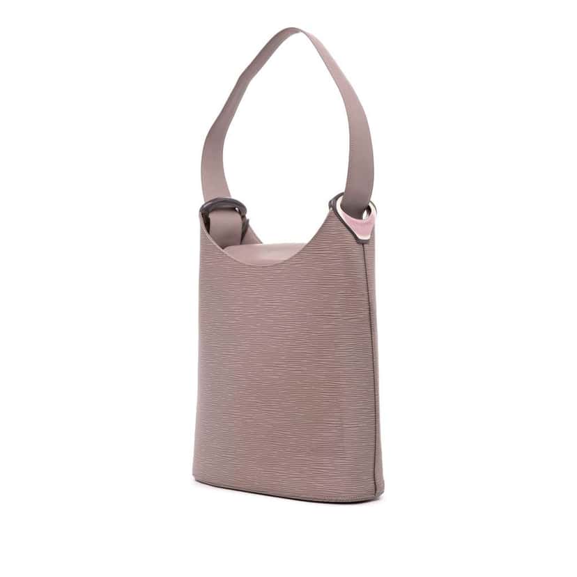 Louis Vuitton Epi Sac Verseau Purple Leather Good condition - Back View