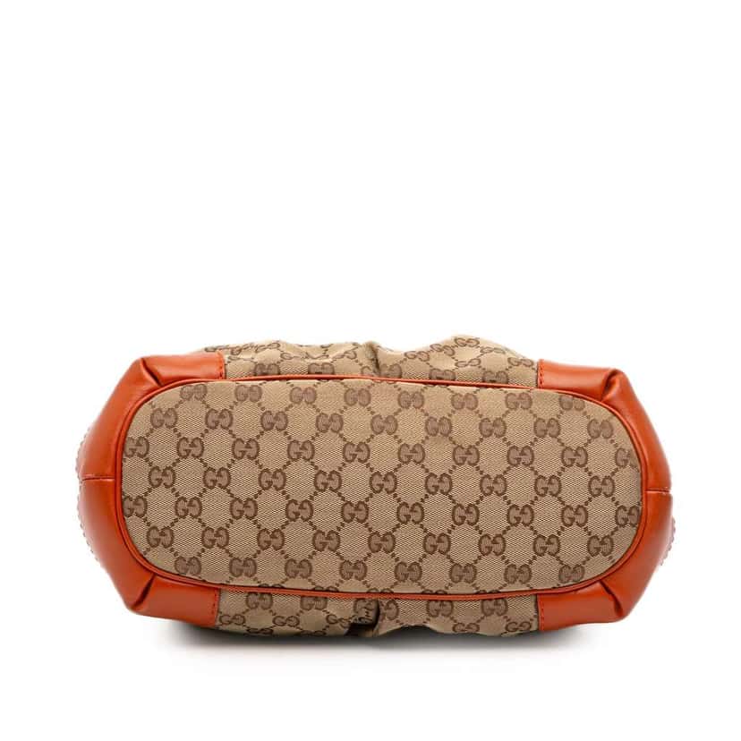 Gucci GG Canvas Sukey Satchel Brown Canvas Good condition - Inside View