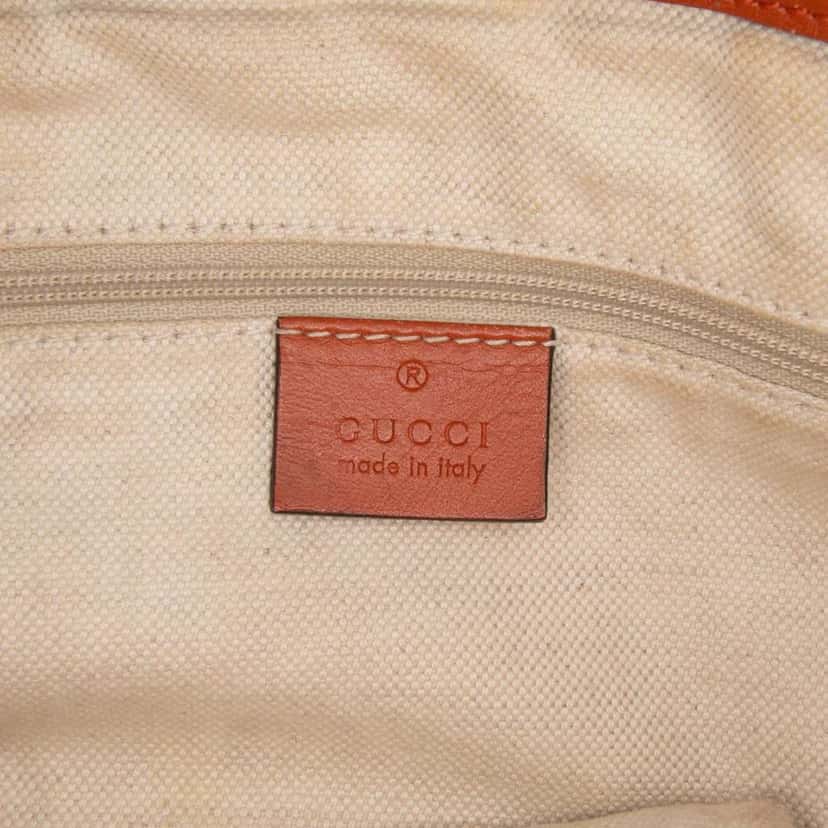Gucci GG Canvas Sukey Satchel Brown Canvas Good condition - Box View