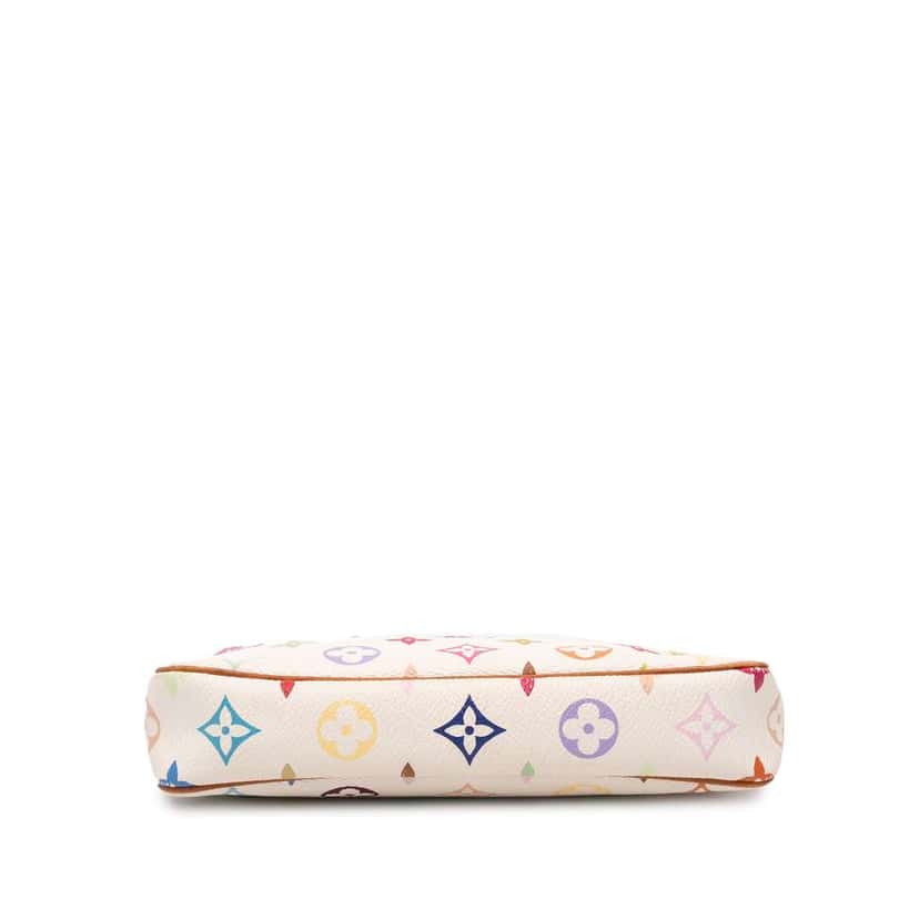 Louis Vuitton Monogram Multicolore Pochette Accessoires White Good condition - Inside View