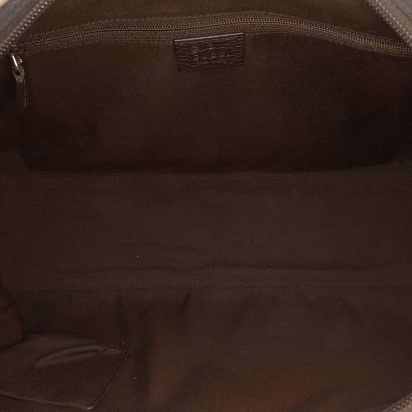 Gucci Canvas Boston Brown Canvas Good condition - Model View