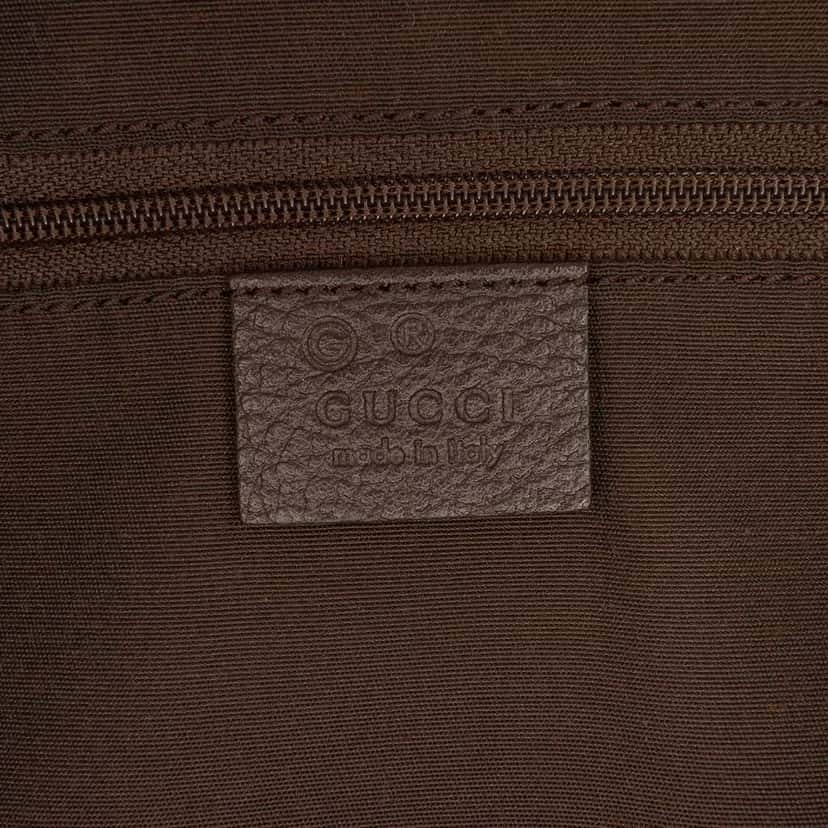 Gucci Canvas Boston Brown Canvas Good condition - Box View