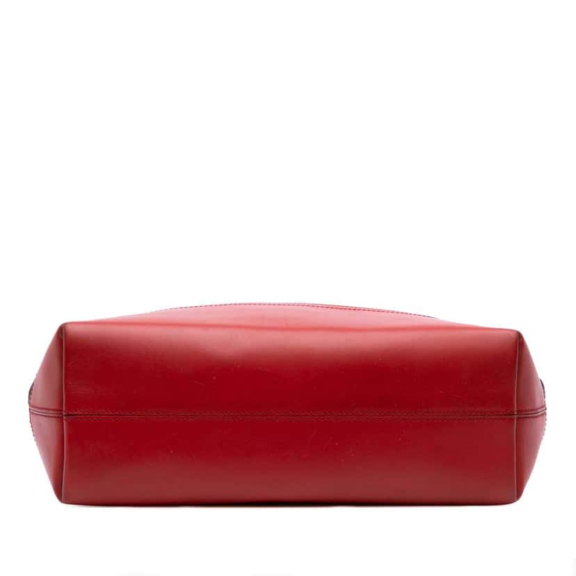 Fendi Medium Pequin Canvas Roll Tote Brown Canvas Good condition - Inside View