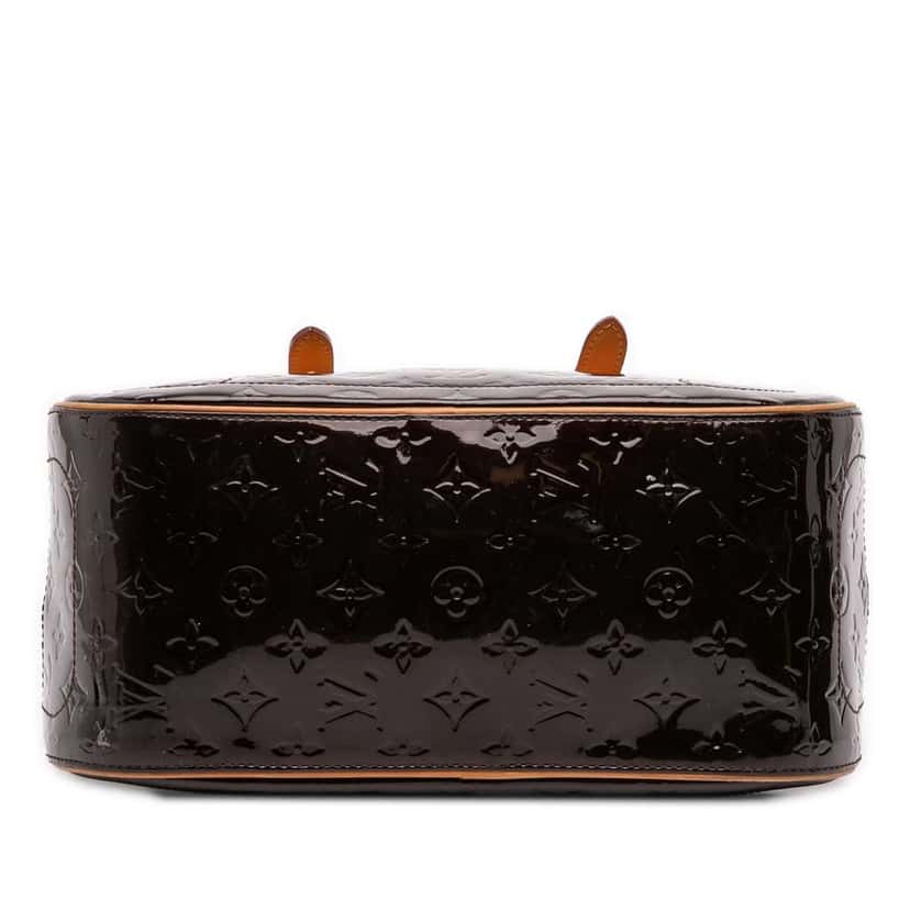 Louis Vuitton Monogram Vernis Summit Drive Purple Leather Good condition - Inside View