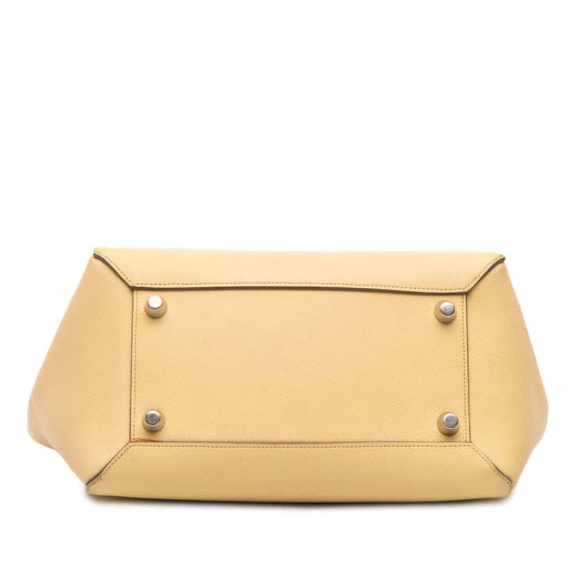 Celine Mini Leather Belt Bag Satchel Brown Leather Good condition - Inside View