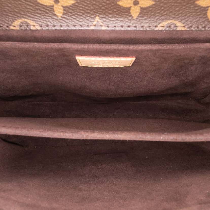 Louis Vuitton Monogram Pochette Metis Brown Good condition - Model View