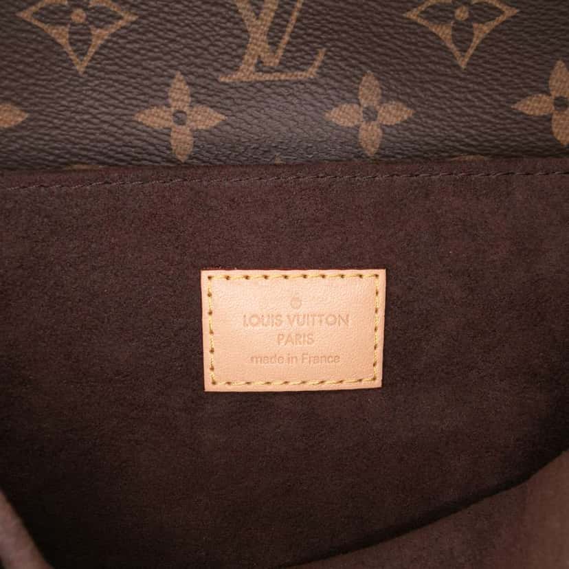 Louis Vuitton Monogram Pochette Metis Brown Good condition - Box View