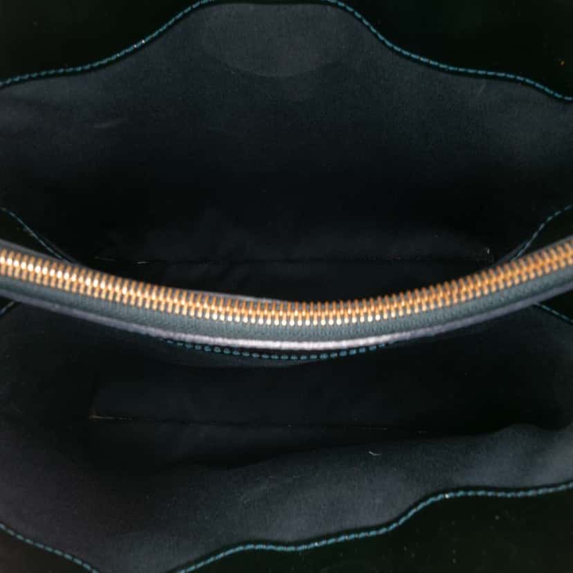 Louis Vuitton Monogram Vernis Melrose Avenue Green Leather Good condition - Model View