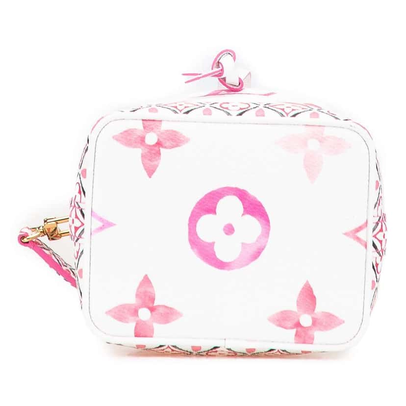 Louis Vuitton Monogram Watercolor Giant By the Pool Nano Noe White Good condition - Inside View