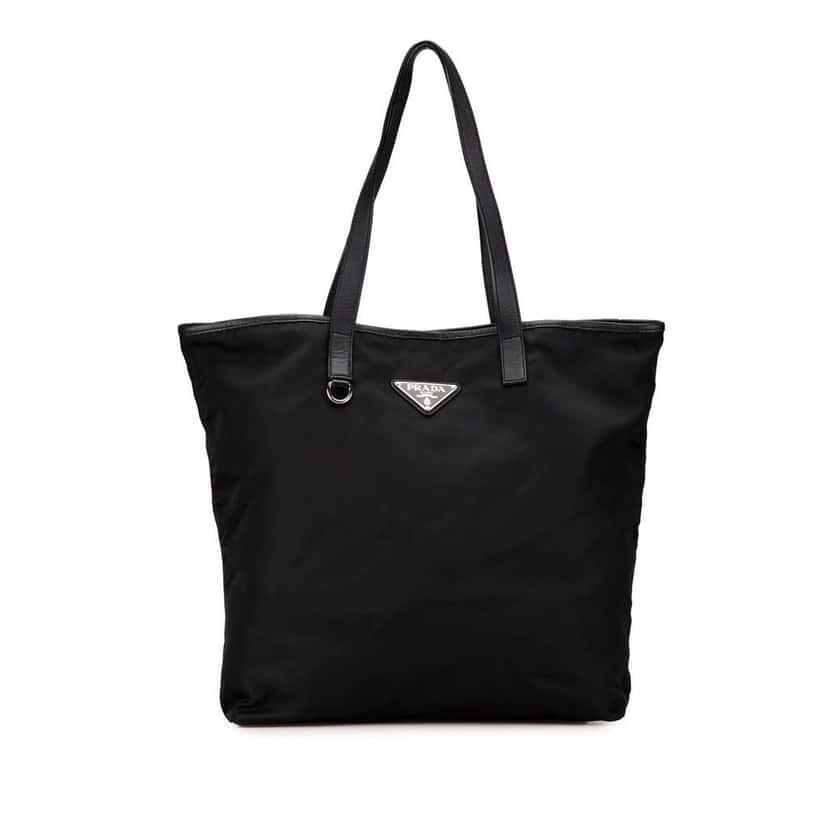 Prada Tessuto Tote Black Good condition - Front View
